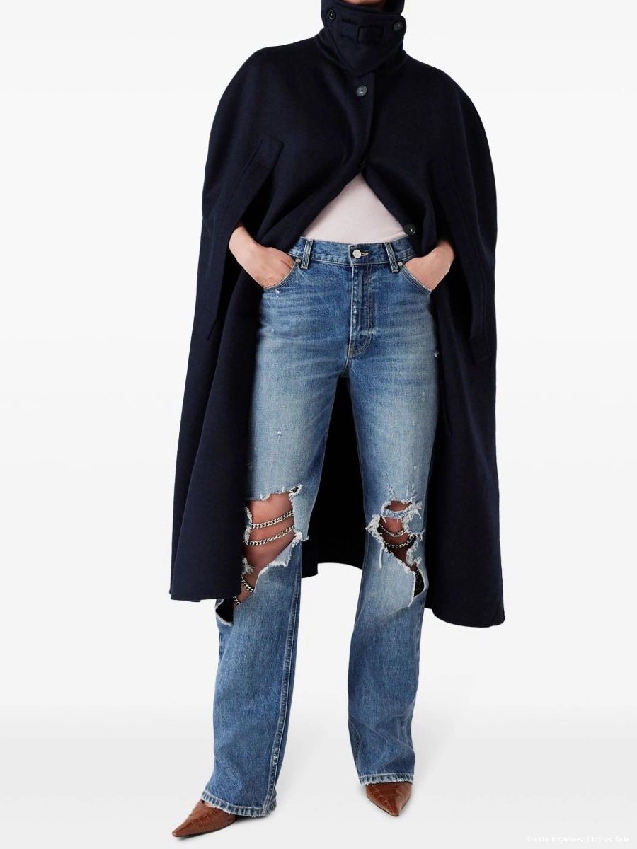 Cheap Women bootcut jeans chain-detailing Stella McCartney 0820